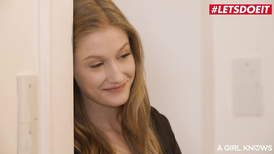 A FEMALE KNOWS rage-anger Fat-Chested Girly-Lady Shares Private Moments With Her Jaw-Ripping Off Roommate