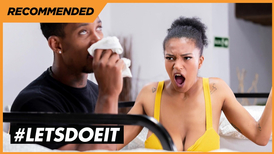 HORNYHOSTEL rage- Big Cupcakes Dark-Hued Latina Tina Fire Caught G- Snuffling Roomie